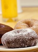 Assorted Donuts on a Plate