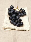 Concord Grapes on a Towel