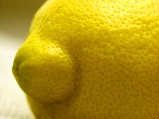 Close Up of a Lemon