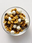 Trail Mix in a Bowl
