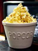 Popcorn in a Popcorn Bowl