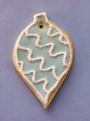 Blue & white sweet pastry biscuit (Christmas decoration)