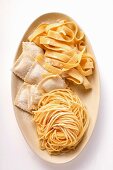 Various home-made pastas