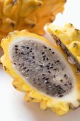 Pitahaya, halved