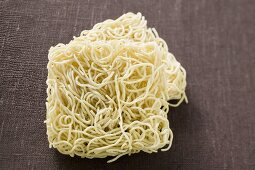 Thin dried egg noodles