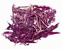Red cabbage, shredded