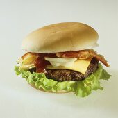 A cheeseburger