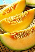 Cantaloupe melon (close-up)