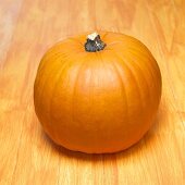 An orange pumpkin