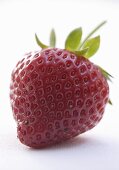 A strawberry (close-up)