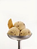 Coffee ice cream with chocolate chips