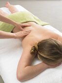 Back massage - kneading