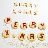 MERRY XMAS biscuits