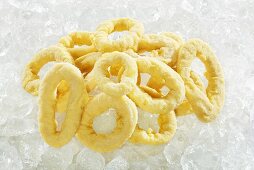 Frozen squid rings