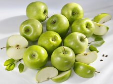 Äpfel der Sorte 'Granny Smith'