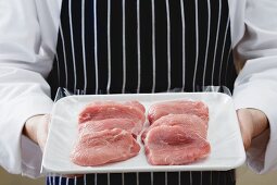 Veal loin steaks