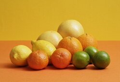 Various citrus fruits