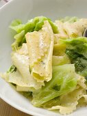 Krautfleckerl (pasta and cabbage dish)