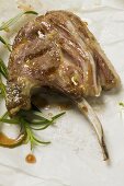 Grilled lamb cutlet with rosemary