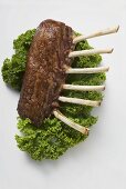 Roast rack of lamb