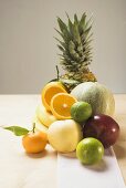 An assortment of fresh fruit