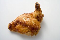 Piece of roast chicken