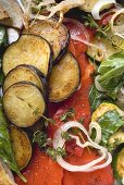 Roasted vegetables with herbs