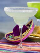 Margarita im Glas mit Salzrand (Mexiko)