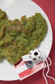 Herb escalope with football whistle (Austria)
