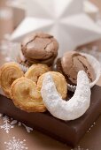 Assorted Christmas biscuits