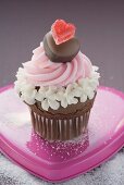 Cupcake zum Valentinstag