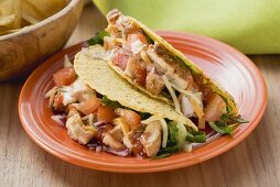 Tacos mit Hähnchen (Mexiko)