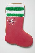 Christmas biscuit (red boot)