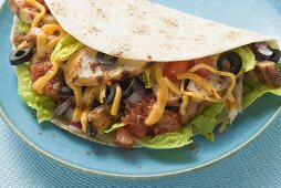 Taco mit Hähnchen (Mexiko)