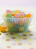 Coloured jelly beans for Easter