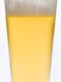 Glass of lager (detail)