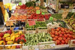 Vegetable market in Italy