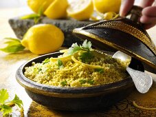 Couscous with lemons