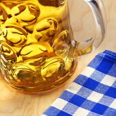 A litre of beer (close-up)