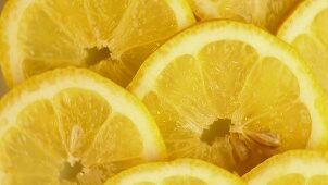 Lemon slices (macro zoom)