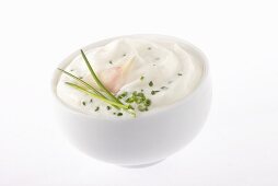 Quark with chives and garlic