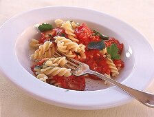 Fusilli all  arrabbiata 