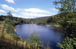 Staudamm bei Hluboka 