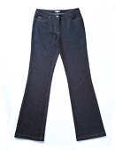 Dark-Denim-Jeans mit leichtem Schlag,Freisteller