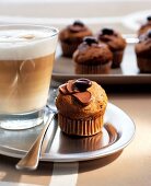Mini - Mokka - Muffin, Latte Macchiato, Café Latte, Café