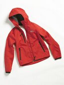 Kapuzenanorak in rot 