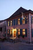 Restaurant Auberge de l'Onde in Saint-Saphorin, Schweiz.