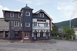 Facade of Marolin Company in Steinach, Switzerland