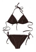 Freisteller: Triangel-Bikini braun 