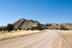 Namibia, Spreetshoogte-Pass, Landschaft, Straße